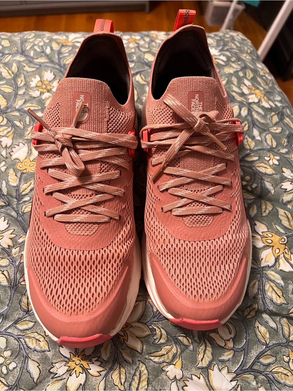 The North Face Women’s Dusty Rose Knit Trail Sneakers